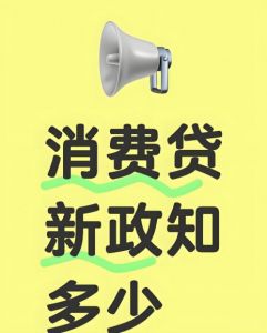 個人消費貸貼息新政